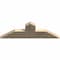 Ekena Millwork Portland Rough Sawn Timber Gable Bracket, Douglas Fir, 36"W x 12"H x 2"D x 6"F, 8/12 Pitch GBW036X12X0206POR00RDF - alternate 2